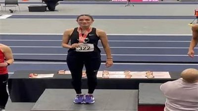 ملك أيمن تحقق رقمًا قياسيًا في سباق ٦٠ متر حواجز داخل الصالات بأمريكا 