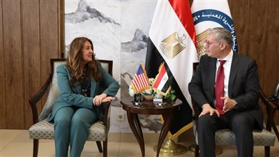 وزير البترول والثروة المعدنية يستقبل سفيرة الولايات المتحدة الأمريكية فى مصر