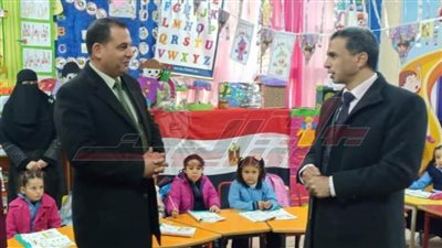 جودة والزهيري يتفقدان مدارس الرياض بكفر الشيخ