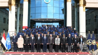 أكاديمية الشرطة تستقبل زيارة وكيل السكرتير العام لمنظمة الأمم المتحدة لشؤون السلامة والأمن والوفد المرافق له