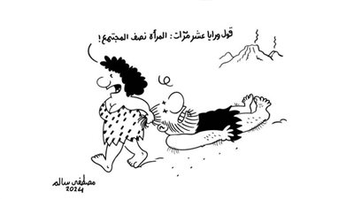 كاريكاتير رمضان .. كل يوم فنان .. الفنان مصطفى سالم