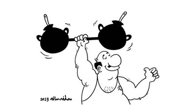 كاريكاتير رمضان .. كل يوم فنان .. الفنان مصطفى سالم