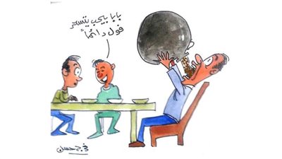 كاريكاتير رمضان .. كل يوم فنان .. الفنان فرج حسن 