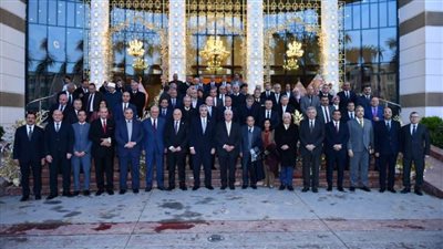 رئيس جامعة دمنهور يشارك في حفل إفطار جماعى بمناسبة اليوبيل الماسي للمجلس الأعلى للجامعات