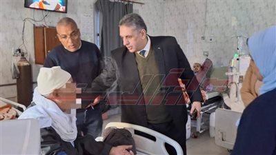 وكيل صحة كفر الشيخ يتفقد مستشفى فيصل سعود