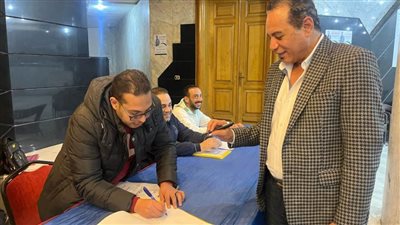 جمال عبدالرحيم يسجل فى كشوف عمومية الصحفيين