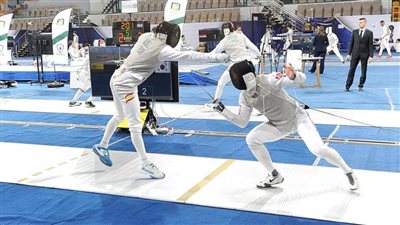 انطلاق اليوم الثاني لكأس العالم لسلاح الشيش بالعاصمة الإدارية الجديدة