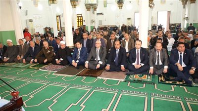 نقلها التليفزيون بمناسبة عيد بني سويف القومي.. صلاة الجمعة من مسجد عمر بن عبد العزيز