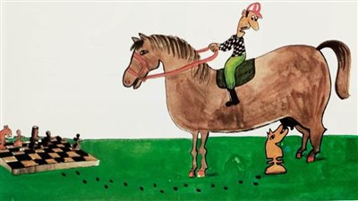 كاريكاتير رمضان .. كل يوم فنان .. الفنان نبيل السلمي 