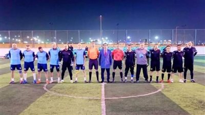 نائب رئيس الاتحاد الدولي للميني فوتبول يفتتح مباريات المجموعة الثالثة لبطولة النخبة