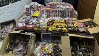 أمن القاهرة يضبط مروجي الألعاب النارية.. تعرف على التفاصيل