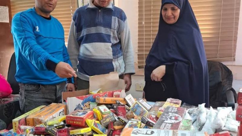 ضبط ألعاب نارية