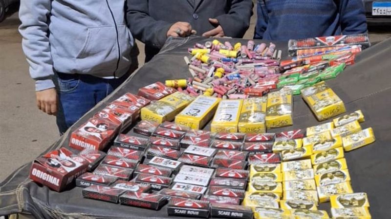 جانب من المضبوطات