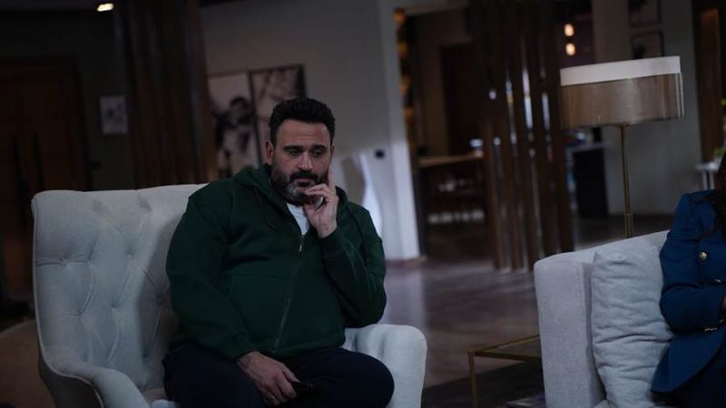 أكرم حسني في الحلقة