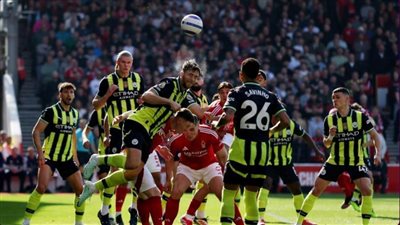 نوتنجهام فورست يضيق الأنفاس على مانشستر سيتي 