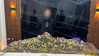 أجهزة الأمن تضبط مروجي الألعاب النارية