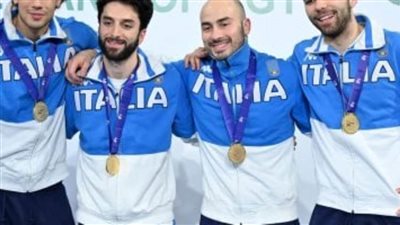 إيطاليا تفوز بذهبيتي الفرق للرجال والسيدات بكأس العالم لسلاح الشيش بالعاصمة الإدارية ومصر في المركز السادس 