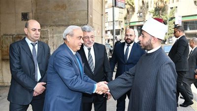 وزير الأوقاف يستقبل رئيس هيئة الأوقاف المصرية الجديد