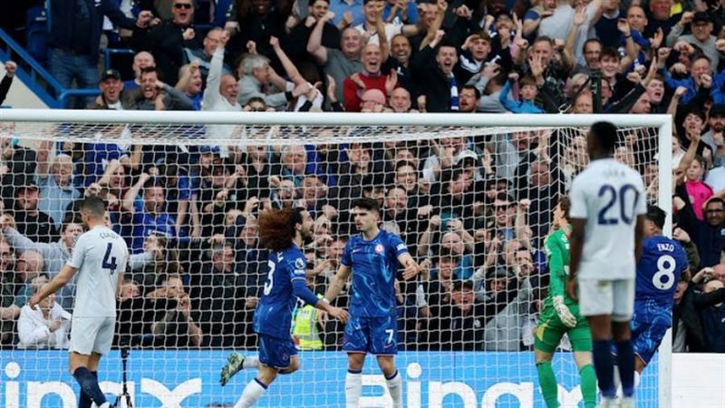 جانب من المباراة