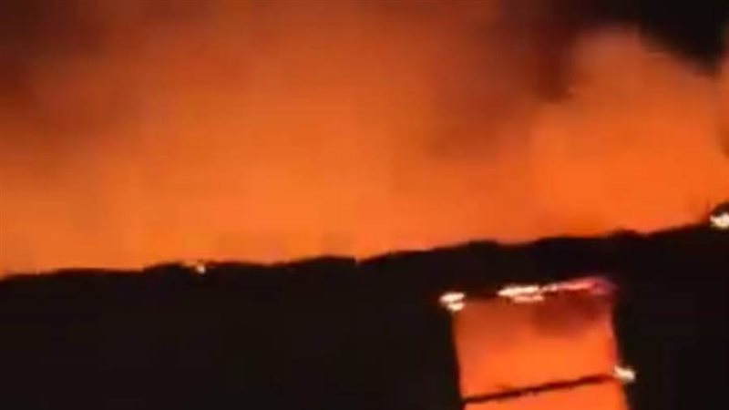 حريق مزرعة دواجن