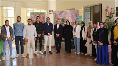 نائب محافظ الوادي الجديد تلتقي المتطوعين بمبادرة 