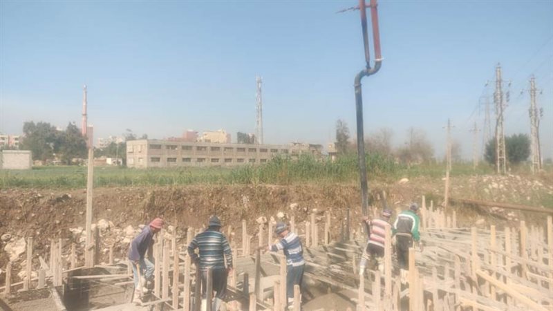 أعمال إنشاء محور