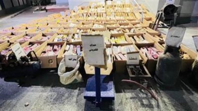 ضبط عاملان بالفيوم يديران ورشتي تصنيع الألعاب النارية 