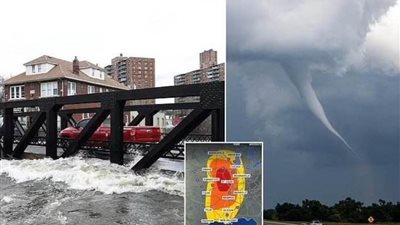  عاجل.. عاصفة ضخمة تتجه صوب 17 ولاية أمريكية اليوم 