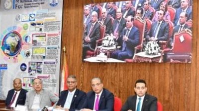 بروتوكول تعاون بين هيئة الإستشعار من بعد ومحافظة الفيوم لتنمية بحيرة قارون ووادى الريان