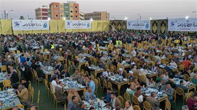 5 عمرات و4 آلاف مواطن بمائدة إفطار «مستقبل وطن» في بني سويف