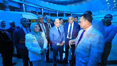 افتتاح معرض الأسبوع البيئي وريادة الأعمال والابتكار المستدام بجامعة كفر الشيخ