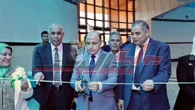 افتتاح المعرض العلمي البيئي بجامعة كفر الشيخ والمحافظ يشيد بابتكارات الطلاب