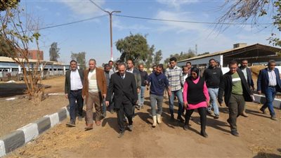 محافظ أسيوط يتابع سير العمل بمزرعة أبنوب للثروة الحيوانية لتوفير اللحوم بأسعار مخفضة 