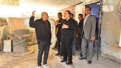 محافظ أسيوط يتفقد أعمال التطوير والتجميل أسفل كوبري الهلالي ومنطقة أبراج المشتل بالوليدية