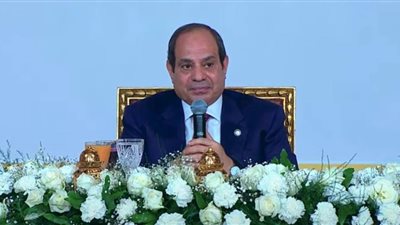 الرئيس السيسي يشيد بدور الشعب المصري وتماسكه وقوة مؤسسات الدولة