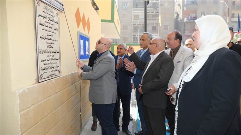 افتتاح مدرسة ببنى