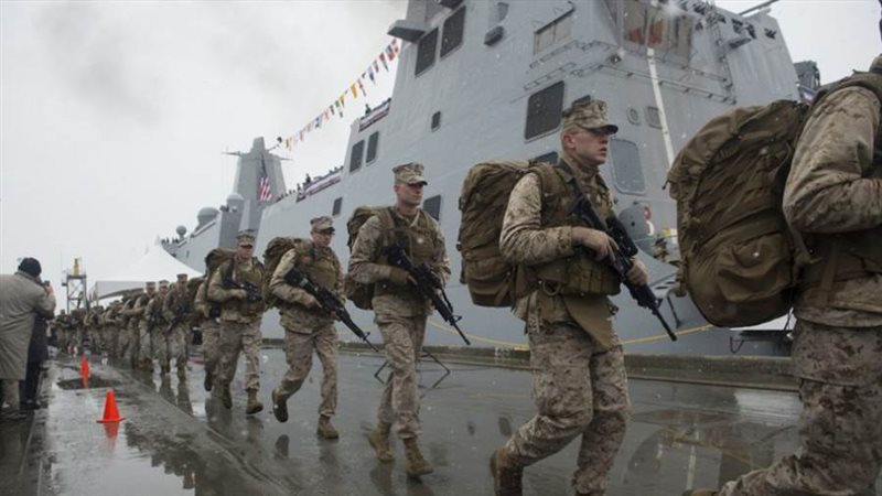 القوات الأمريكية