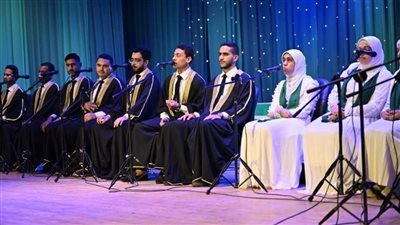 فلكلور أسيوط وإنشاد سوهاج وكورال سلام في ليالي رمضان الثقافية بالسامر