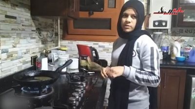 مطبخ الأبطال| زلابية على طريقة رضوى أيمن لاعبة الكاراتيه