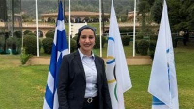 المصرية آية مدني تشارك في افتتاح الدورة 144 للجنة الأولمبية الدولية باليونان
