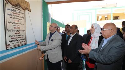 تشغيل تجريبي للصرف الصحي وإحلال مدرسة محمد عثمان جلال بالواسطى