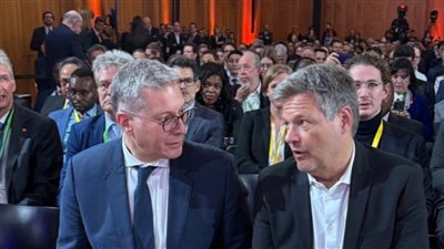 وزير البترول  يلتقي  وزير الشئون الاقتصادية والعمل المناخي الألماني