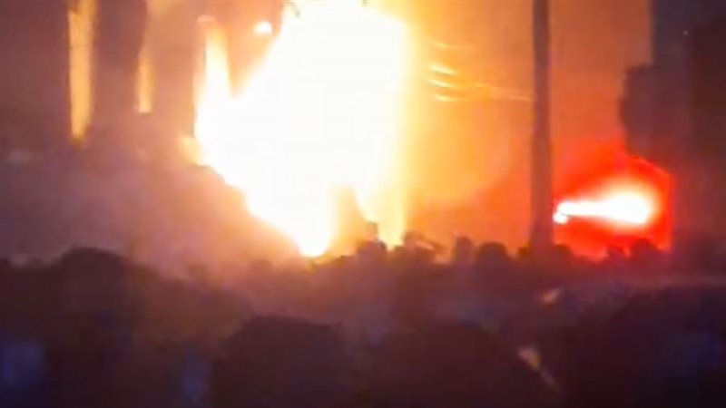 حريق بمخزن للأجهزة