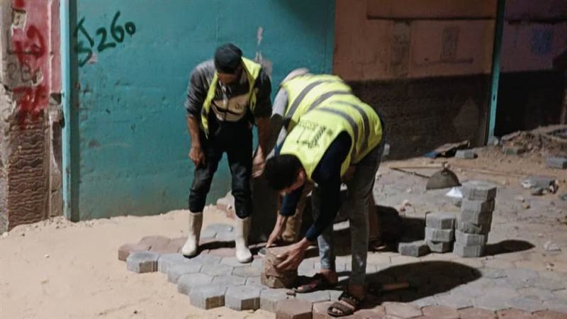 جانب من تطوير قرية