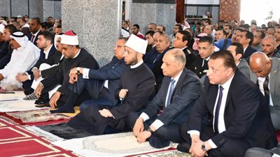 وزير الأوقاف ومحافظ جنوب سيناء يشهدان صلاة الجمعة من مسجد الصديق بمدينة نويبع