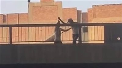  كشف حقيقة تداول مقطع فيديو يتضمن قيام بعض الأشخاص بسرقة السور الحديدي الخاص بأحد الكباري بالقاهرة
