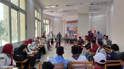 تنظيم فعاليات الدراسة الرسمية للقادة الجدد بجوالة جامعة كفر الشيخ