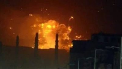 غارات على مواقع الحوثيين في الحديدة باليمن تستهدف الميناء والمطار