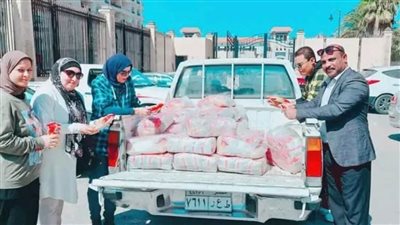 ضبط 850 كجم أرز مجهول المصدر و350 قطعة حلوى منتهية الصلاحية في حملة تموينية مكبرة ببورسعيد