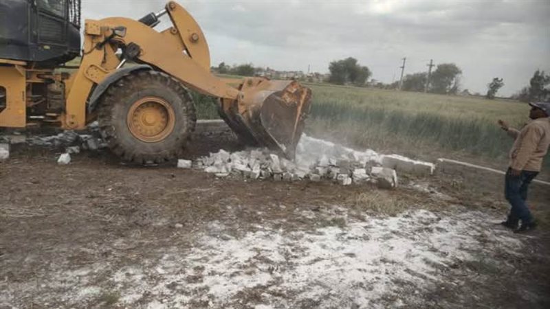 جانب من حملات إزالة